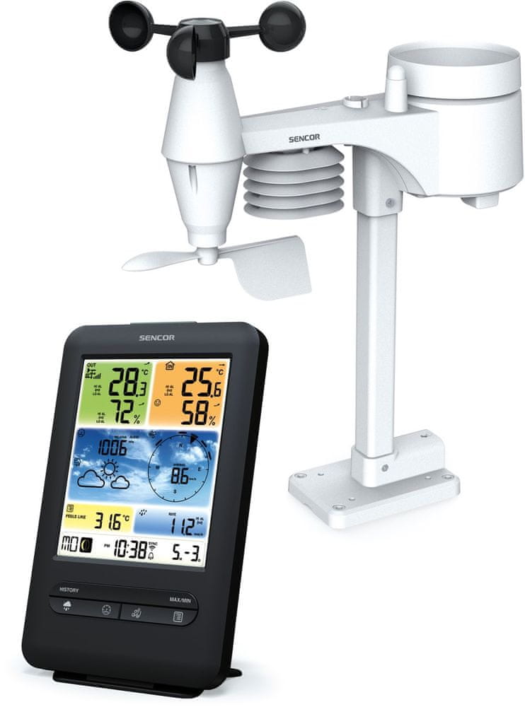 Sencor SWS 9898 Wi-Fi meteorologická stanica